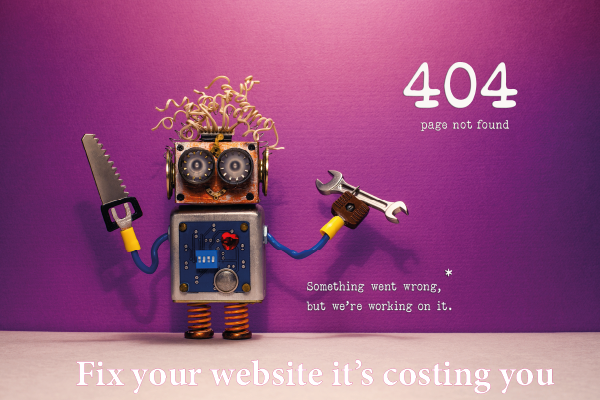 website repair Catchy web design